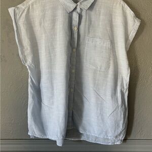 Dash | Blue Striped | Button Down Shirt | XL 💙